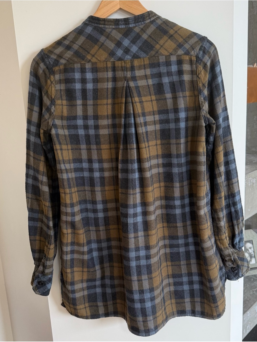 Aritzia flannel plaid tunic, XXS - Picture 8 of 13